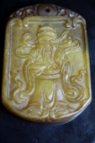 Old Chinese Jade Hand Carved Pendant