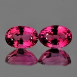 Natural Pink Tourmaline Pair 6x4 MM - VVS