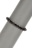 Diamond Polished Black Spinel Bracelet