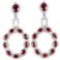 GENUINE AAA BLOOD RED RUBY Earrings