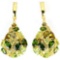 NATURAL CH-DIOPSIDE PERIDOT TOURMALINE Earrings