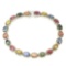 Natural Fancy Color Sapphire 73 Cts Bracelet