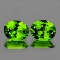 Natural Green Peridot Pair 10 x 8 MM {Flawless-VVS1}