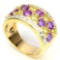 Natural Multi Gemstone Ring