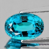 Natural AAA Blue Zircon 2.52 Ct - Flawless