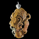 Hand Craved Turtle Pendant