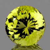 Natural Green Gold Lemon Quartz 10.50 MM - VVS