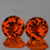 Natural Mandarin Orange Spessartite Garnet 5.00 MM - FL