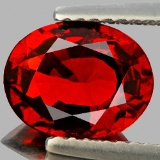 Natural Deep Orange/Red Spessartite Garnet 2.35 Ct- VVS