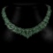 Natural Green Emerald 331 Carats Necklace