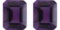 Natural Purple Amethyst Pair 10.01 Carats - VVS
