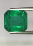 Natural Forest Green Emerald 6.66 Carats