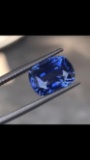 Natural Untreated Vivid Blue Sapphire 8.54 Ct - FL