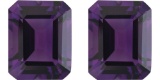 Natural Purple Amethyst Pair 10.01 Carats - VVS