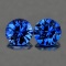 Natural  Blue Kashmir Sapphire Pair 3.50 MM