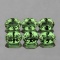 Natural Green Sapphire (6 Pcs) 5x4 MM - FL