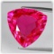 Natural Trillion Red Topaz 8.28 Carats - VVS