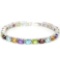 Natural Multi Gemstones 82 Carats Bracelet