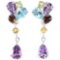 Natural Multi Gemstone EarRing