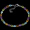 Natural Multi Gemstone Bracelet