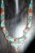 Tibet Hand Made Turquoise & Coral Necklace