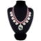 Natural Diamond Polished Stone Hand Made Necklace