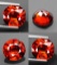 Natural Orange Spessartite Garnet 4.30ct - VVS