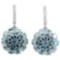 Natural LONDON, SKY BLUE TOPAZ SAPPHIRE Earrings