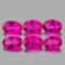 Natural  Hot Pink Topaz Natural 6x4 MM{Flawless-VVS1}