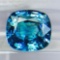 Natural Electric Blue Zircon 2.50 Ct {Flawless-VVS1}