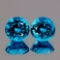 Natural Swiss Blue Topaz 6.00 mm - Flawless