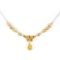 NATURAL AAA ORANGISH YELLOW CITRINE Necklace