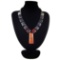 Natural Multi-Color Picasso Diamond Polished Necklace