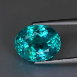 Natural Greenish Blue Apatite 5.21 Cts