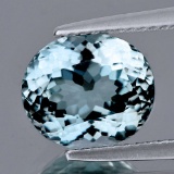 Natural Sky Blue Aquamarine 6.44 Cts - Flawless