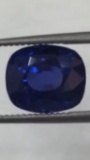 Natural Royal Blue Burma Sapphire Untreated - Gubelin