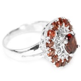 Natural Stunning Garnet 31 Carats Ring