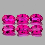 Natural  Hot Pink Topaz Natural 6x4 MM{Flawless-VVS1}