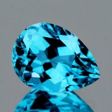 Natural AAA Intense Sky Blue Topaz 14x10 MM