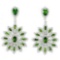 NATURAL AAA GREEN CHROME DIOPSIDE Earrings