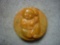 Chinese Old Jade Hand Carved Fuwa Stamp