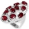 Natural PIGEON BLOOD RED RUBY RING