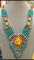 Tibet Natural Amber Tribal Queen Royal Necklace