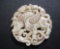 Old China White jade hand-carved dragon & Cattle