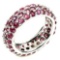 Natural  Top Rich Red Pink Ruby Ring
