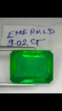 Natural Columbian Green Emerald 9.02 Carats