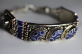 Tibet  Hand Made Lapiz Lazuli  Bracelet
