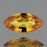 Natural Golden Yellow Sapphire 9x4 Mm - VVS