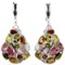 NATURAL AAA MULTI COLOR TOURMALINE EARRINGS