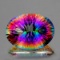 Natural Rainbow Mystic Quartz 26.50 Cts - VVS